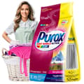 Miniatyrbillede 2 af 10: Purox vaskepulver 5,5 kg farvefolie