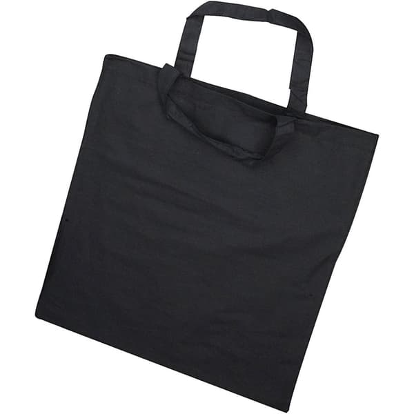 Mulepose , str. 38x42 cm, 135 g, sort, 1 stk.