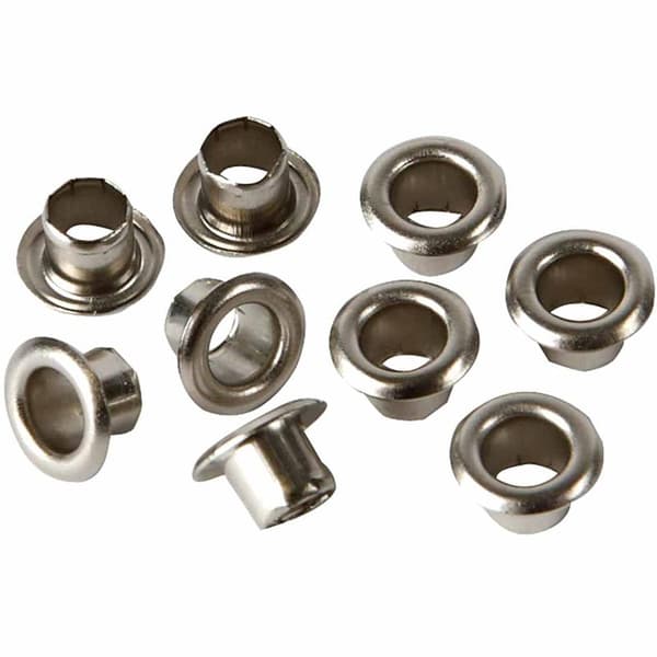 Öljetter dia 6 mm Antik Silver 100 st