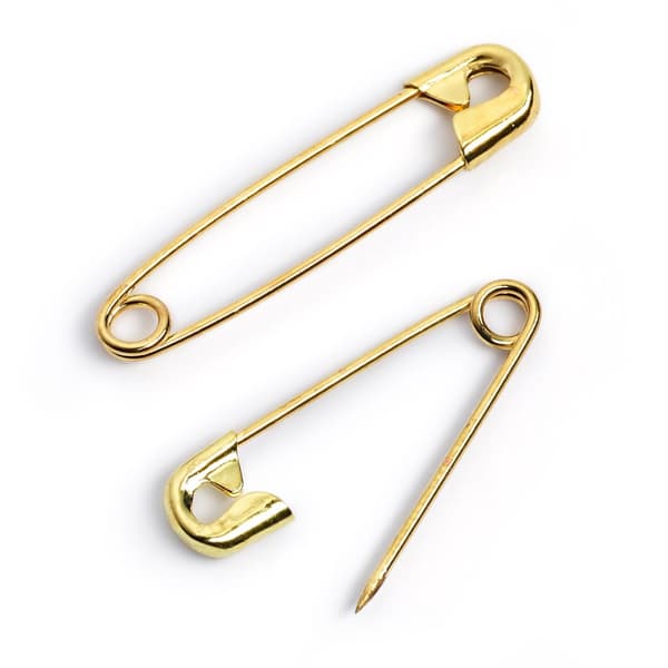Sikkerhetsnål sort. 19–27 mm 30 stk. Prym