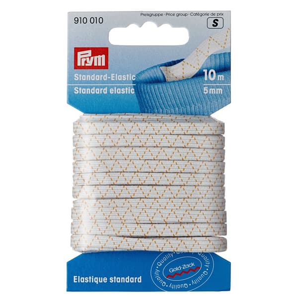 Strikk 5,0 mm x 10 meter Hvit Prym