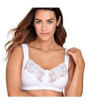 Miss Mary of Sweden Miss Mary Lovely Lace Soft Bra White