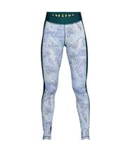 Under Armour HeatGear Armour Printed Leggings Green Pattern