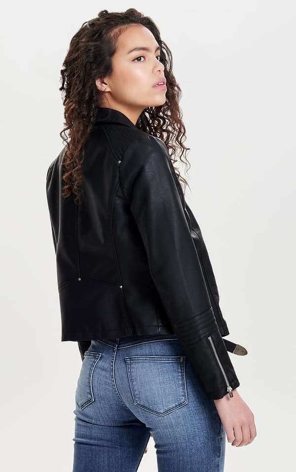 Only - onlGemma Faux Leather Biker