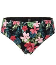 Femilet Florida Tai Brief Black pattern-2