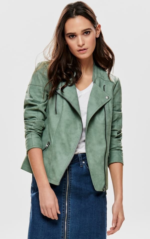 Only - onlAva Leather Biker
