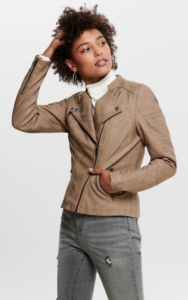 Only - onlAva Leather Biker