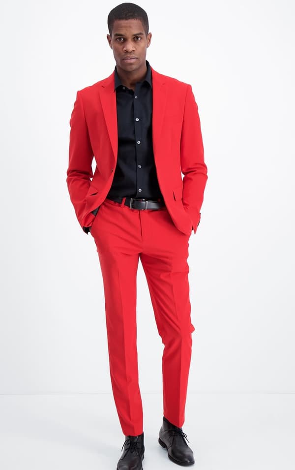 Lindbergh - Kostym 30-61040 Röd - Red 50