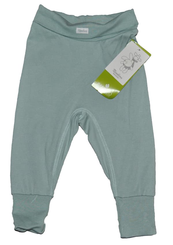 Babybyxa bambu ljus turkos