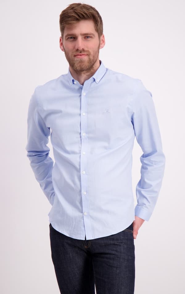Lindbergh White - Skjorta 30-21160 Oxford