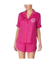DKNY Only In Top And Boxer Pj Set Pink