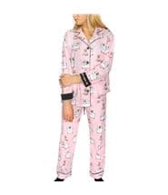 PJ Salvage Pj Salvage Spaw Day Flannel Pyjama Pink