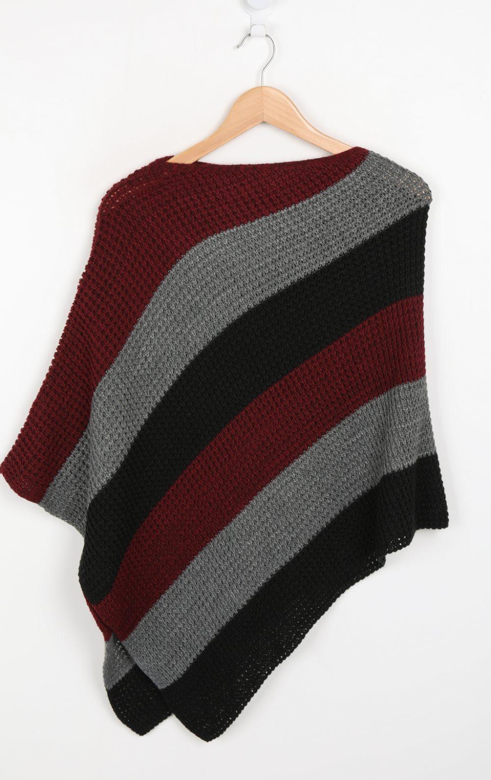 Efashion Chana - Poncho P53 Randig