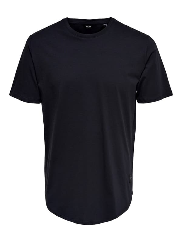 Only & Sons - onsMatt Life Longy SS Tee Marinblå XL