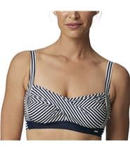 Abecita Brighton Twisted Soft Bikini Bra Navy-2