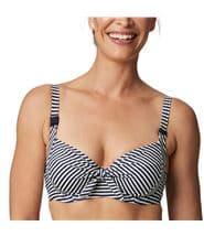 Abecita Brighton Unique Wired Bikini Bra Navy-2