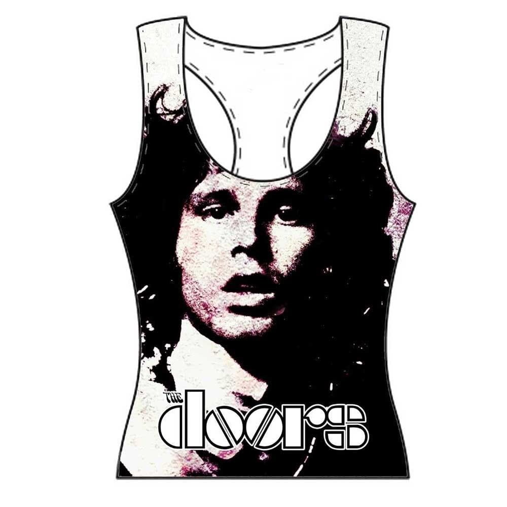 The Doors Ladies Vest TShirt Morrison Oversize (Medium) CDON