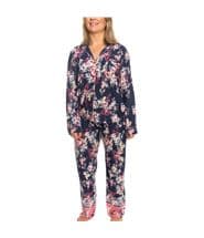 PJ Salvage Midnight Garden Pyjama Navy-2