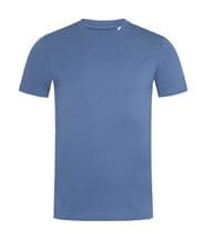 Stedman James Organic Men Crew Neck Denimblue