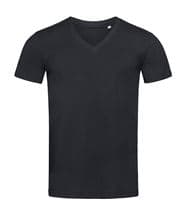 Stedman James Organic Men V-Neck Black