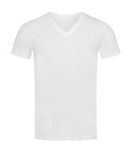 Stedman James Organic Men V-Neck White