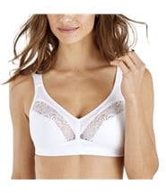 Swegmark Fairtrade Soft Bra White