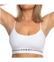 Tommy Hilfiger Seamless Curve Unlined Bralette White