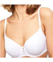 Chantelle Courcelles Spacer T-shirt Bra White