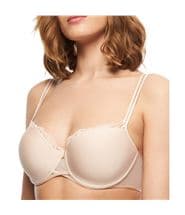 Chantelle Pyramide Revealing T-shirt Bra Beige