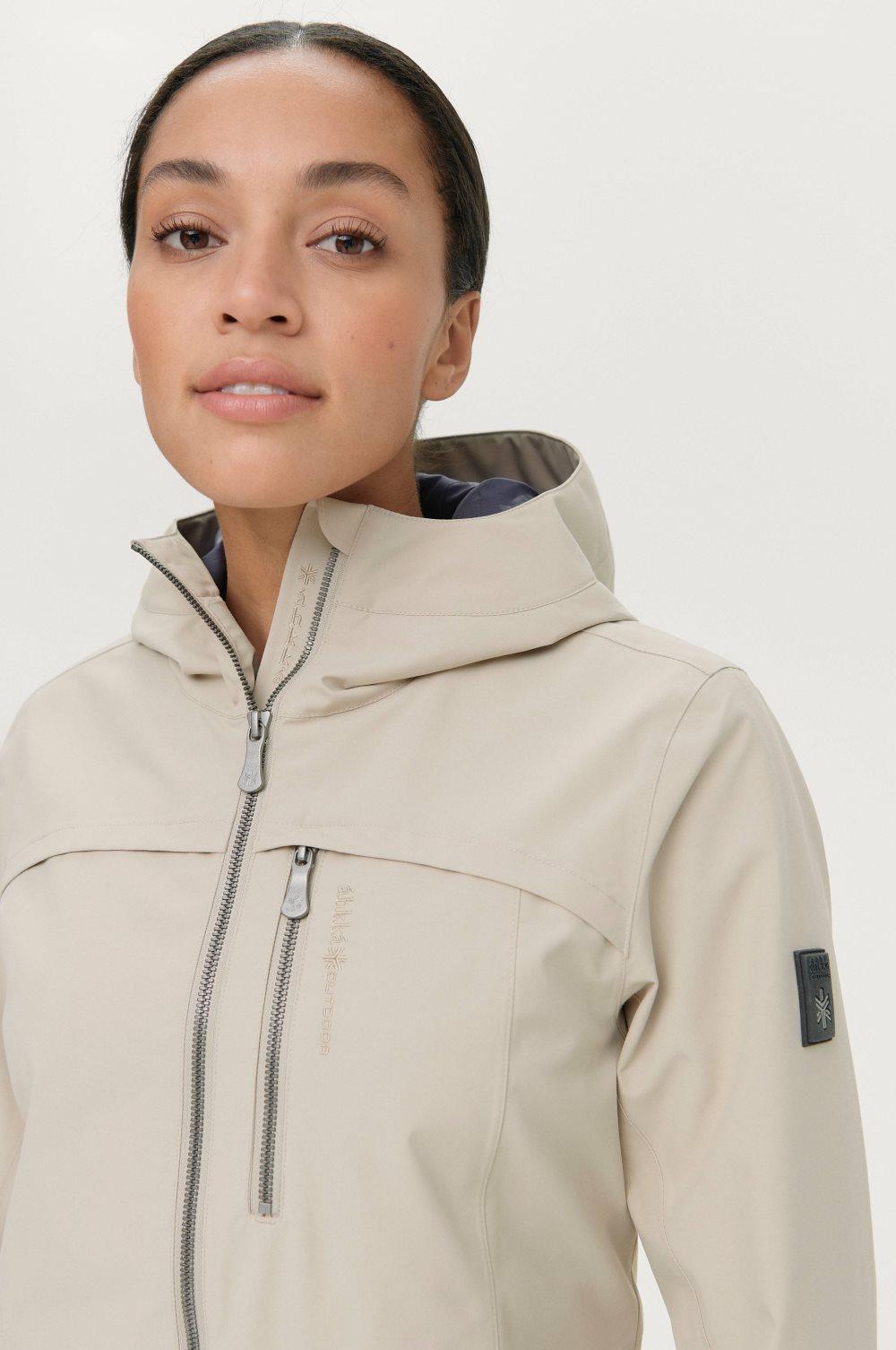 Parkas med huva
