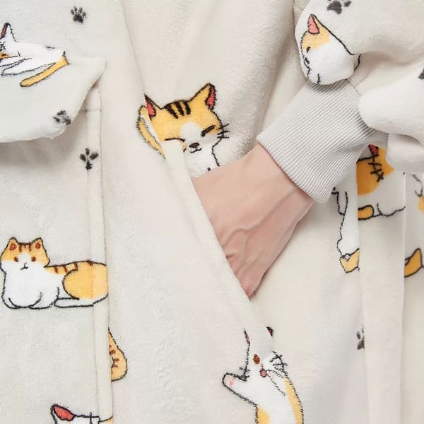 Oversized Hoodie - Katter (96cm)
