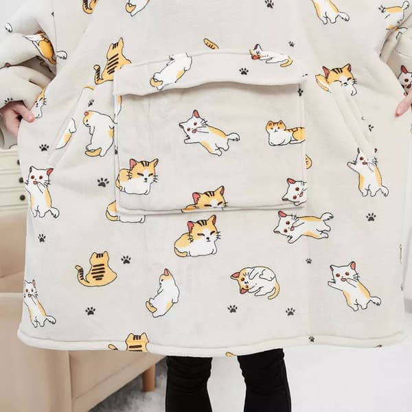 Oversized Hoodie - Katter (96cm)