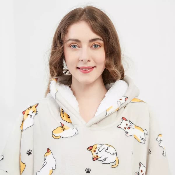 Oversized Hoodie - Katter (96cm)