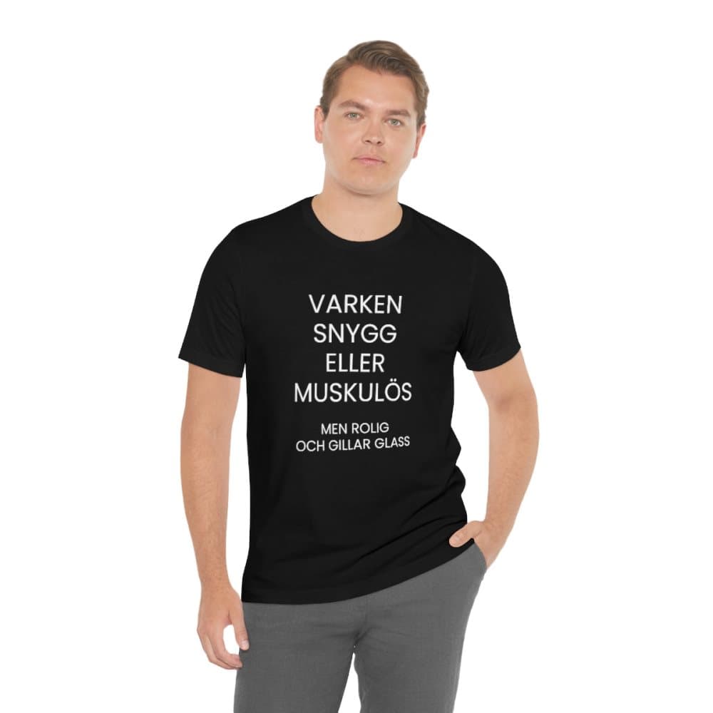 Rolig och gillar glass - T-shirt unisex