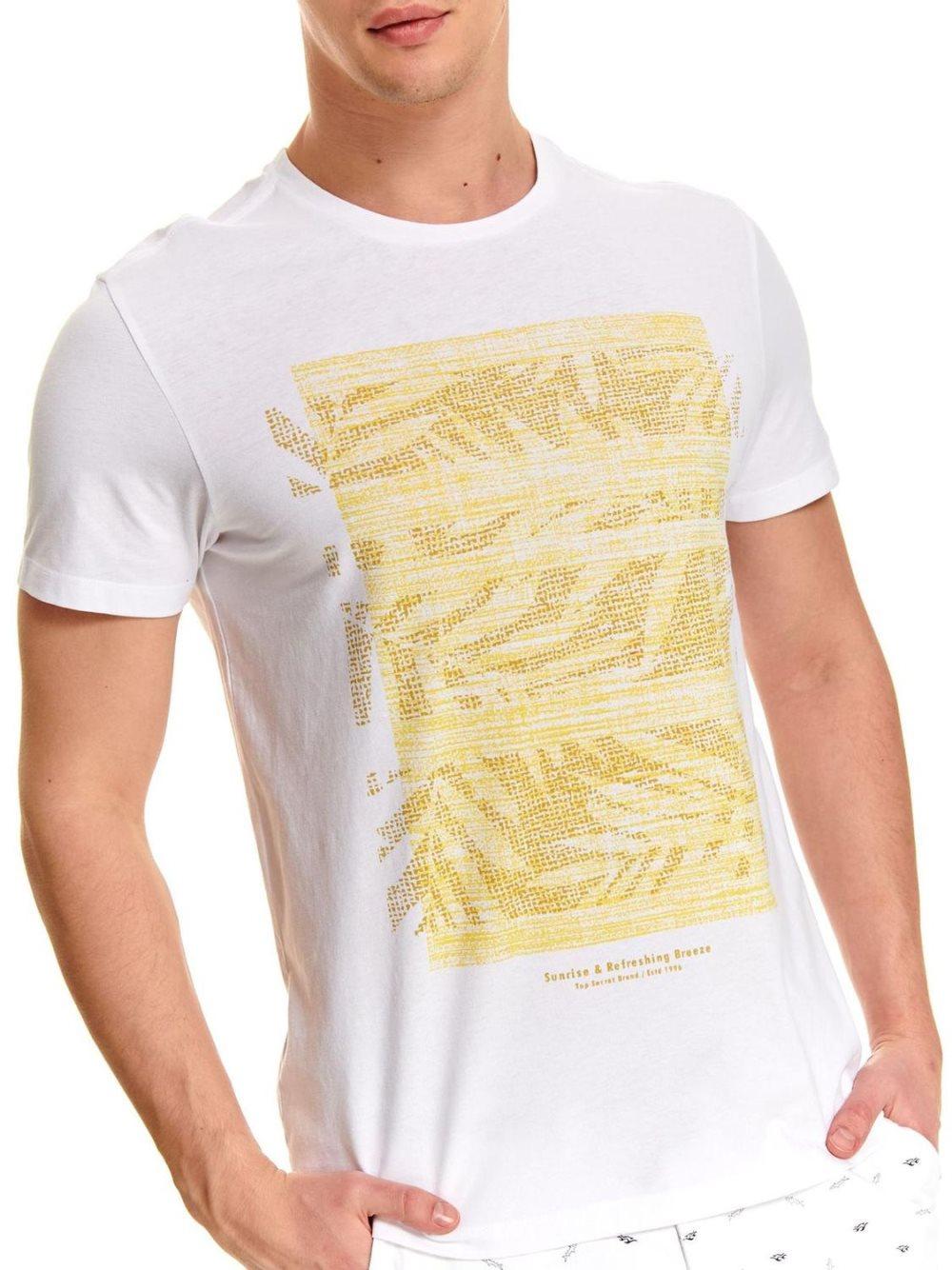 Män T-shirt Kortärmad
