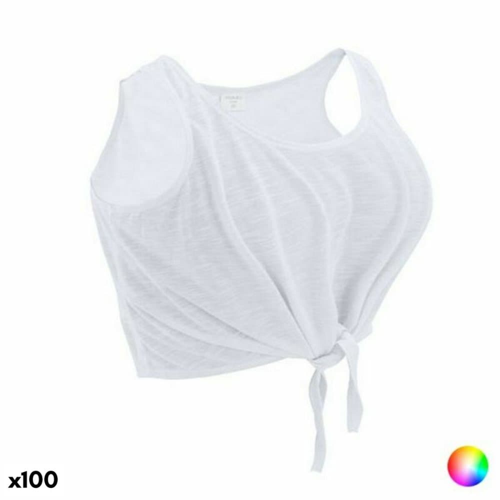 Ärmlös sporttröja Dam 144720 (100 antal) - Vit - M