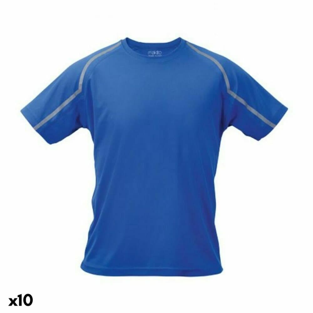Sporttröja med ärmar Unisex 144471 (10 antal) - L - Svart
