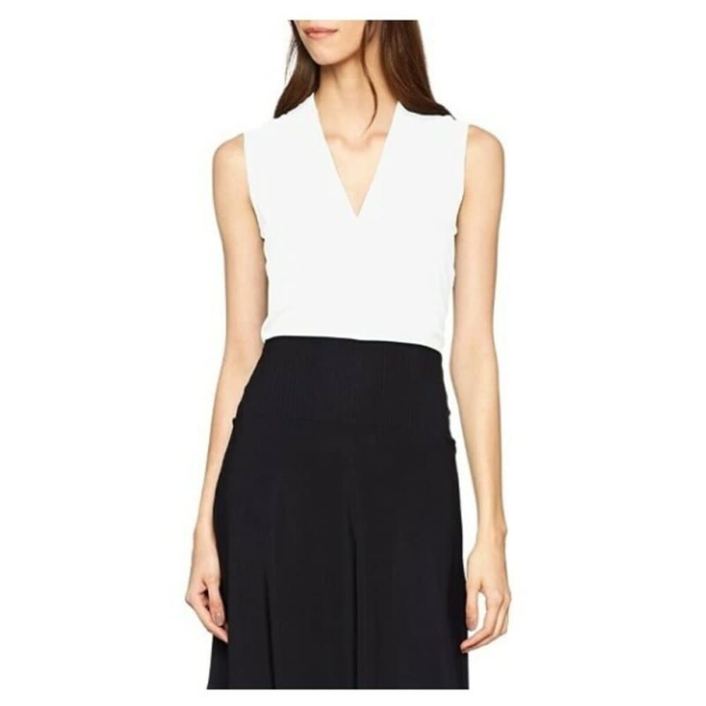 Ärmlös sporttröja Dam 16061182 Ice Flow Vit (Storlek 38) (Renoverade A+)