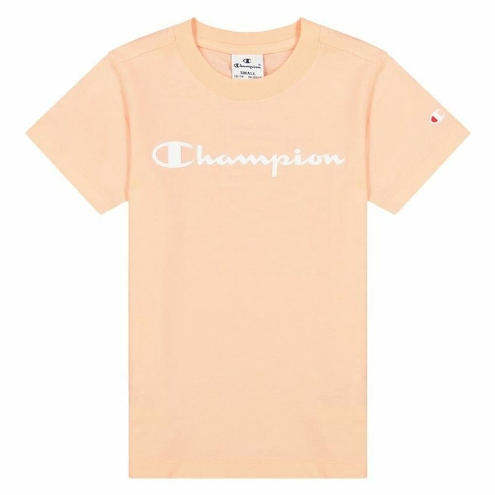 Barn T-shirt med kortärm Champion Crewneck T-Shirt Rosa - 7-8 år