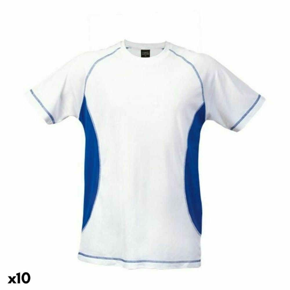 Sporttröja med ärmar Unisex 144473 (10 antal) - S - Gul fluorescens