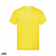 Unisex Kortærmet T-shirt 141333 100% bomuld (120 enheder) - L - Grøn