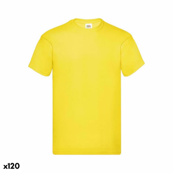 Unisex Kortærmet T-shirt 141333 100% bomuld (120 enheder) - Gris Oscuro - XXL