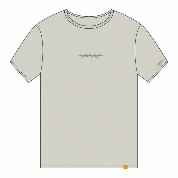 Kortærmet T-shirt Cállate la Boca Beige - XL