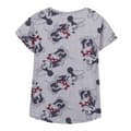 Miniatyrbillede 4 af 5: Kortærmet T-shirt til Kvinder Minnie Mouse Grå - XS