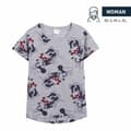 Miniatyrbillede 1 af 5: Kortærmet T-shirt til Kvinder Minnie Mouse Grå - XS