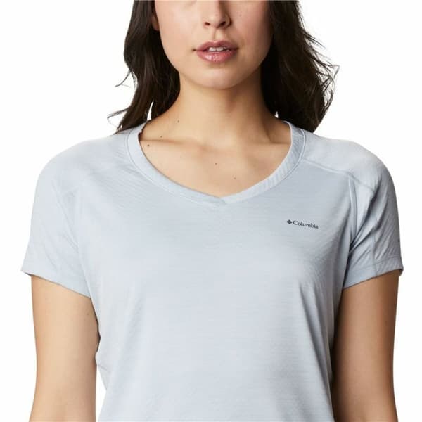 T-shirt med kortärm Dam Columbia Zero Rules™ Grå - S