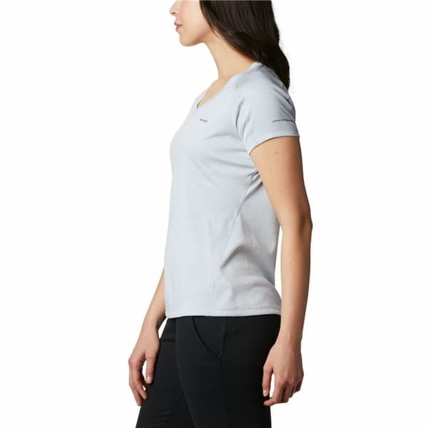 T-shirt med kortärm Dam Columbia Zero Rules™ Grå - S