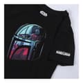 Miniatyrbild 7 av 9: Barn T-shirt med kortärm The Mandalorian Svart - 6 år