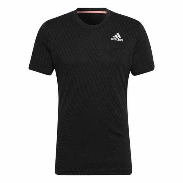 T-shirt med kortärm Herr Adidas Freelift Svart - M