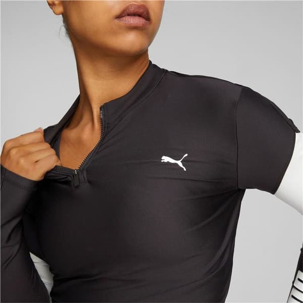 Långärmad t-shirt Dam Puma Fit Eversculpt 1/4 Svart - M